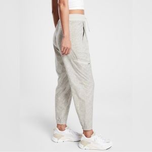 Athleta Venture Printed Jogger Pants Viper Gray Plus Size 14
